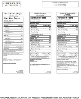 Alder Creek Roses for Relaxation Gift Basket