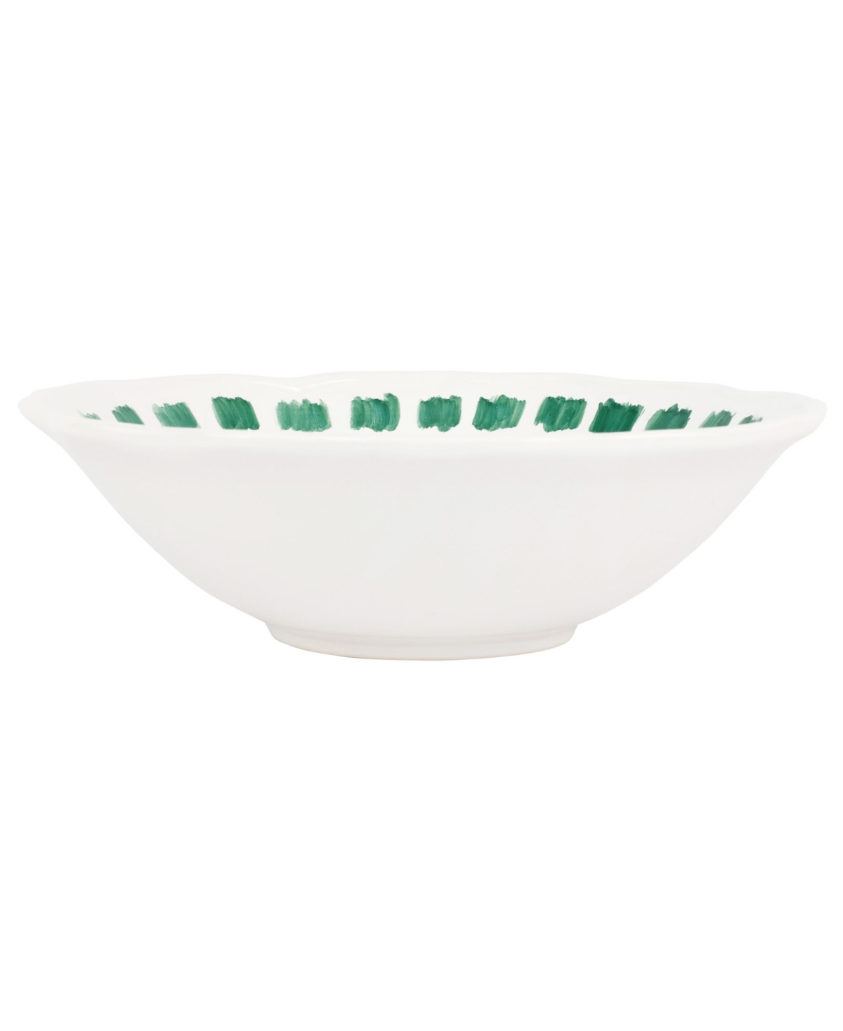 Vietri Lisbon Stitch Serving Bowl