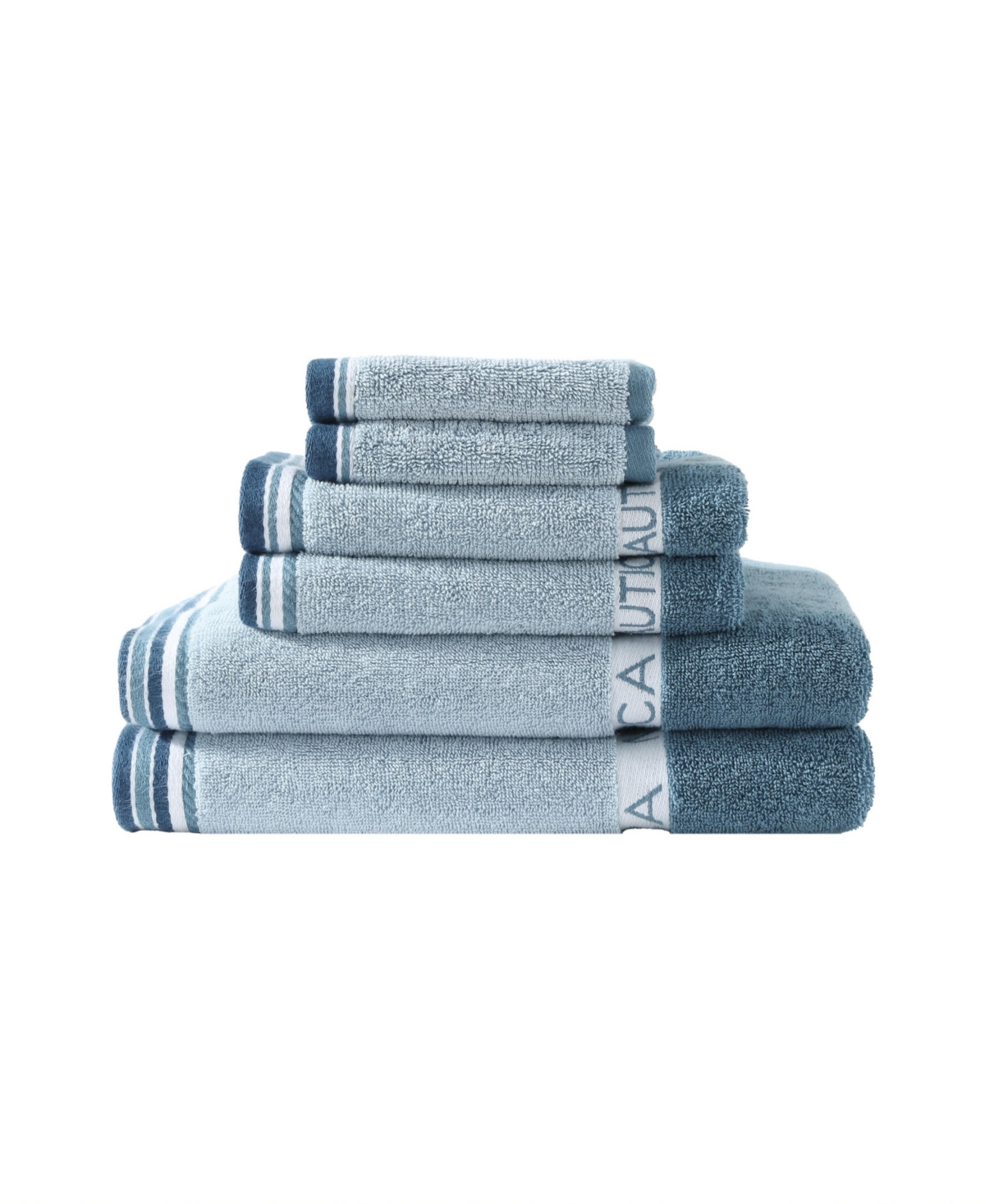 Nautica Belle Castle Blue 6-piece Towel Set