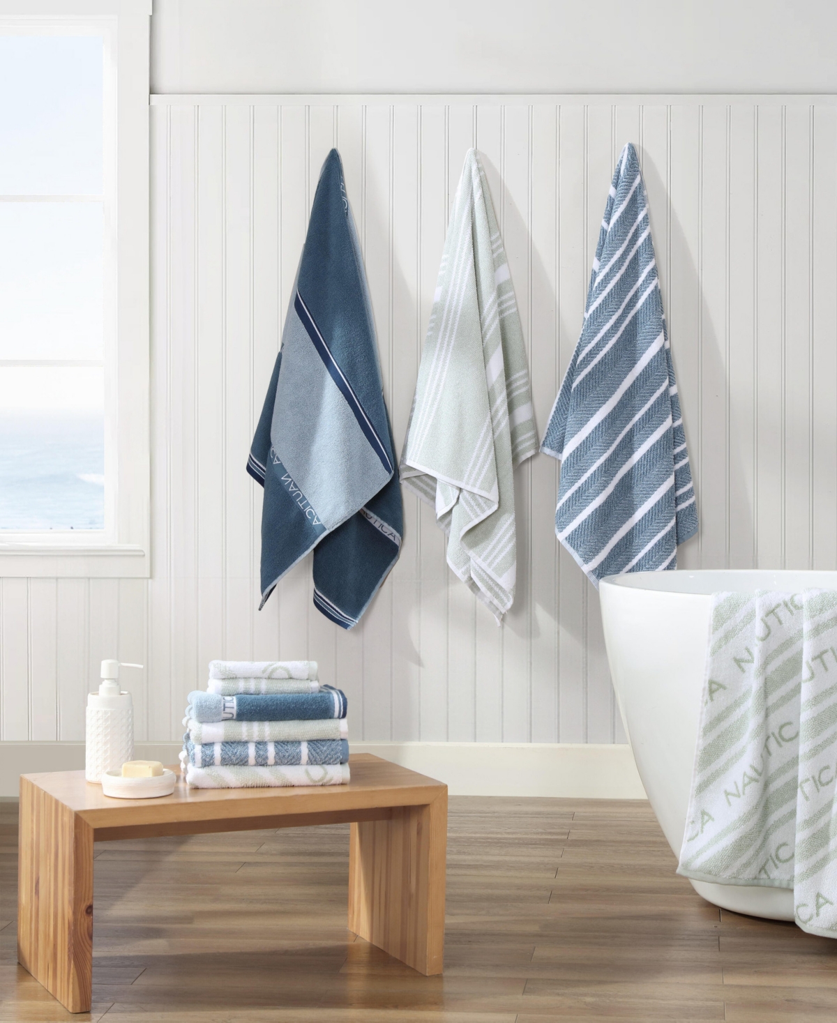 Nautica Windward Green 6-piece Towel Set