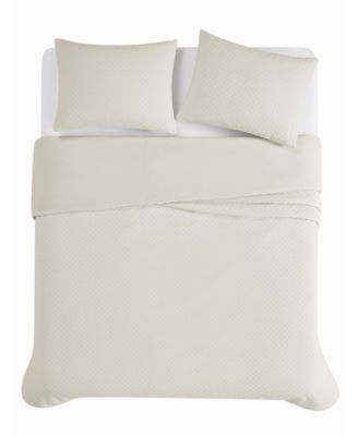 Woven Texture 3-Pc. Comforter Set, King