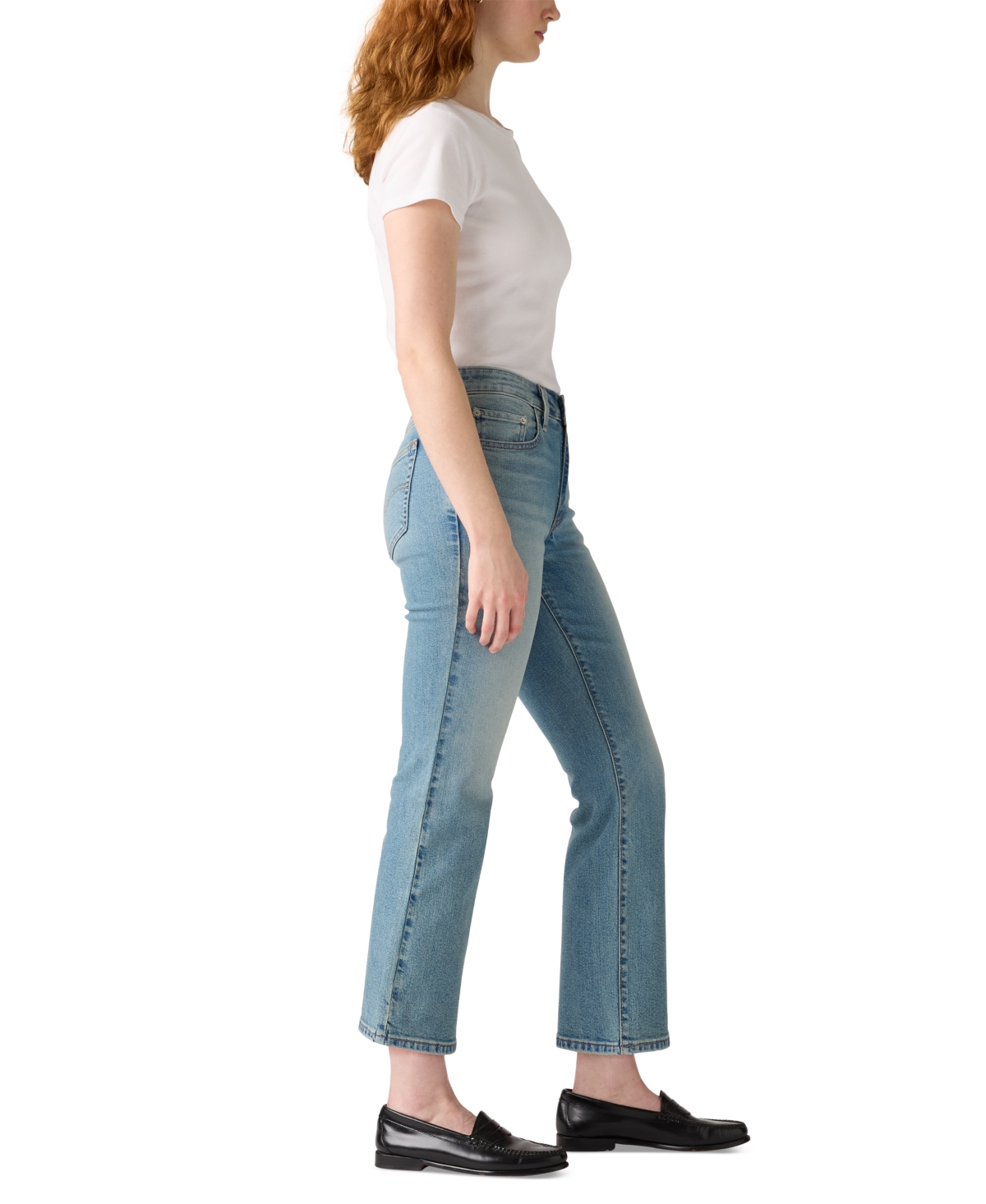 Levi's Women's 725 High-rise Kick Boot Jeans In Blue