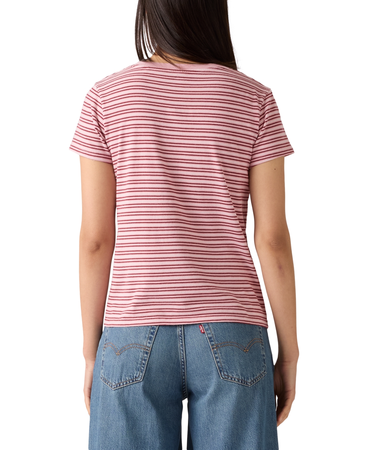 Levi's Women's Perfect Cotton V-neck Short-sleeve T-shirt
