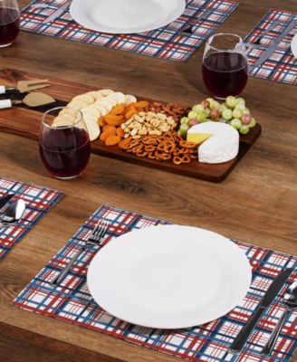 Patriotic Plaid Premier Fabric Placemats, Set of 4