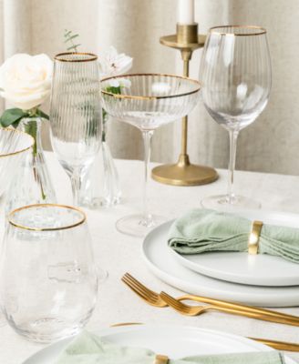 Rocher All Purpose Wine Glasses, Set of 4, 21 Oz