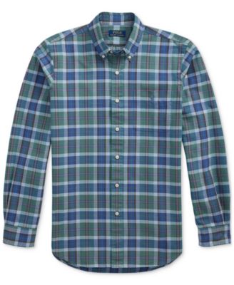 シャツ RALPH LAUREN Classic Fit Plaid Oxford Shirt Classic Fit Plaid Oxford Shirt