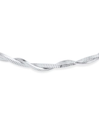 Simple Interlocking Double Box Chain Anklet Ankle Bracelet Sterling Silver 9 Inch