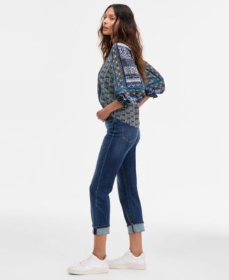 Women's Marley Girlfriend Cuffed Jeans