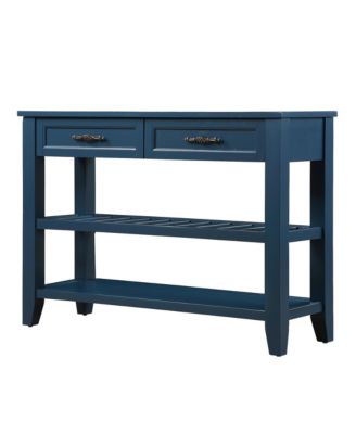 Mid-Century Console Sofa Table