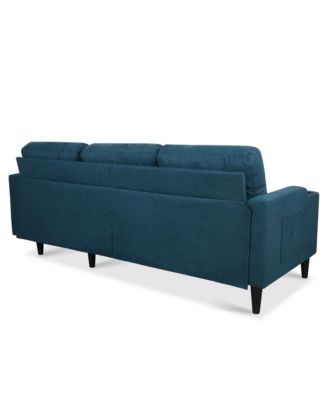 Set of 1 Spacious and Comfortable Modern Sofa with Built-In Storage and Adjustable Leg Rest