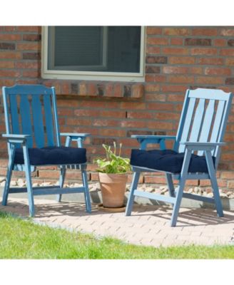 21 Inch x 21 Inch Patio Chair Seat Cushion Pads for Indoor and Outdoor