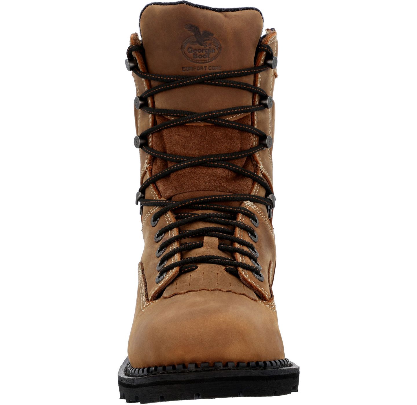 Мужские ботинки GEORGIA BOOT Comfort Core Waterproof Low Heel Logger Work Boot, цвет: Crazy Horse — фото 2
