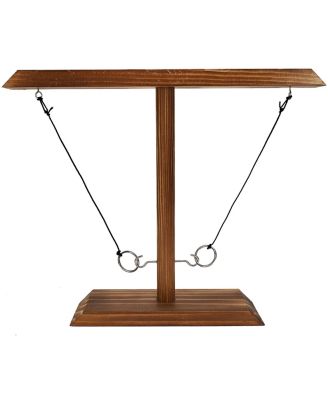 2 Player Wooden Ring Toss Game