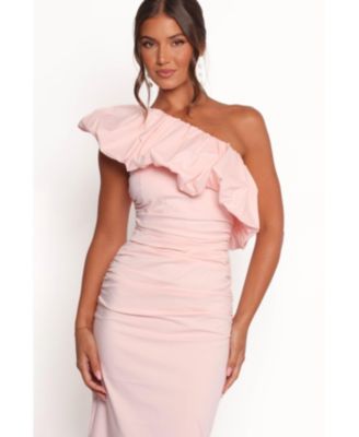 Women's Eliya One Shoulder Frill Maxi Dress