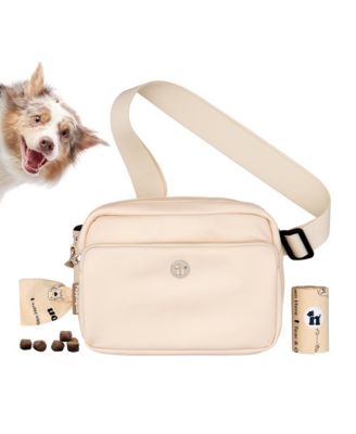 3-in-1 Crossbody Dog Walk Bag with Matching Planet-Safe Dog Poop Bags