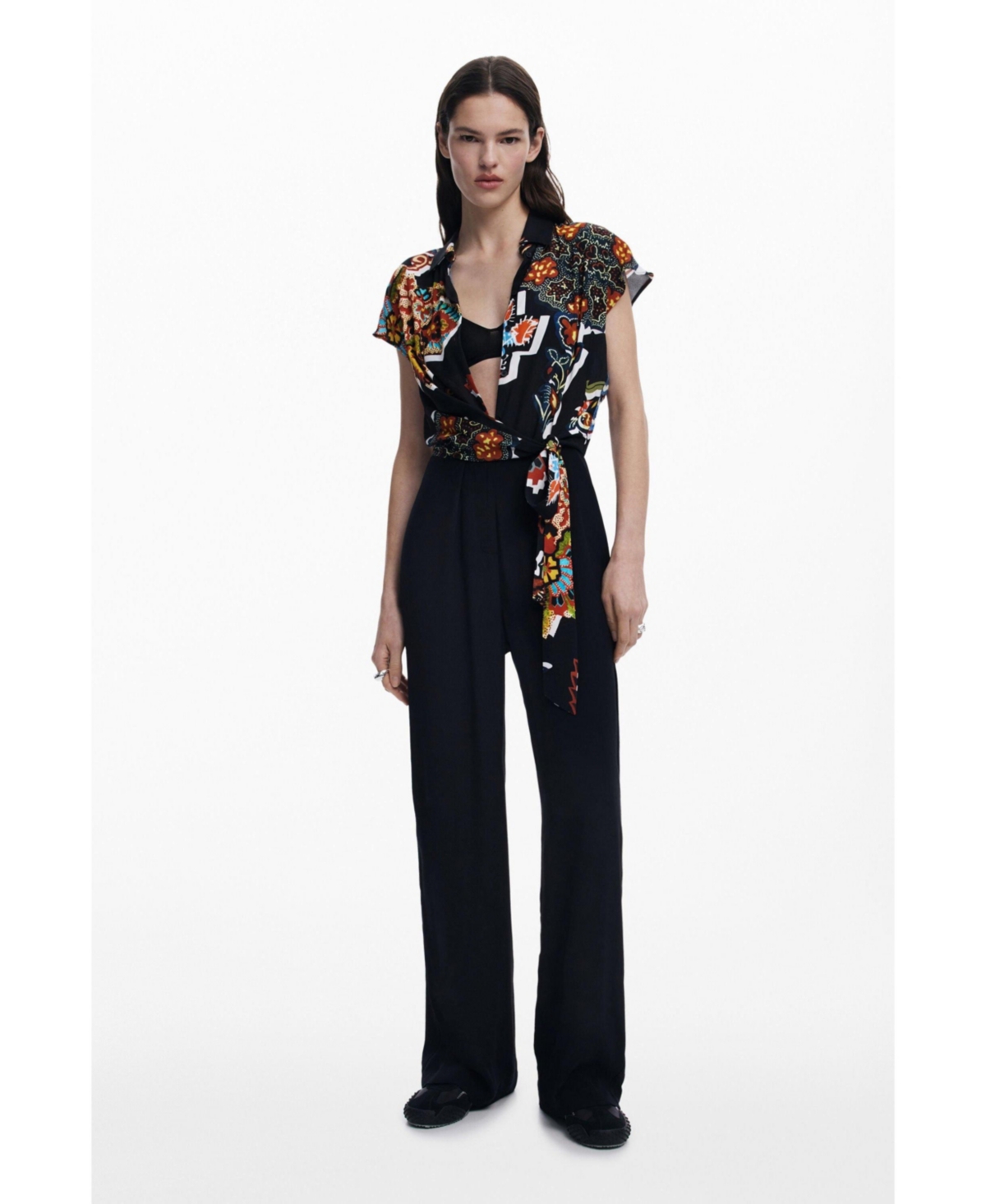 Women's Jumpsuit designed by Mr. Christian Lacroix - Black