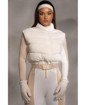 Women's Delma Ribbed Puffer Vest