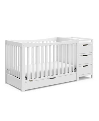 Remi All-in-One Convertible Crib with Drawer and Changer