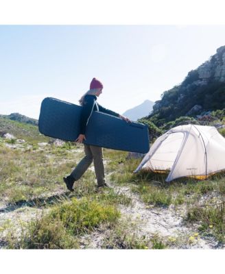 Ultralight Self Inflating Insulated Sleeping Pad with Foam, Lightweight Rectangular Sleeping Mat for Camping Backpacking Hiking Traveling, ISPO Award Winner 2024