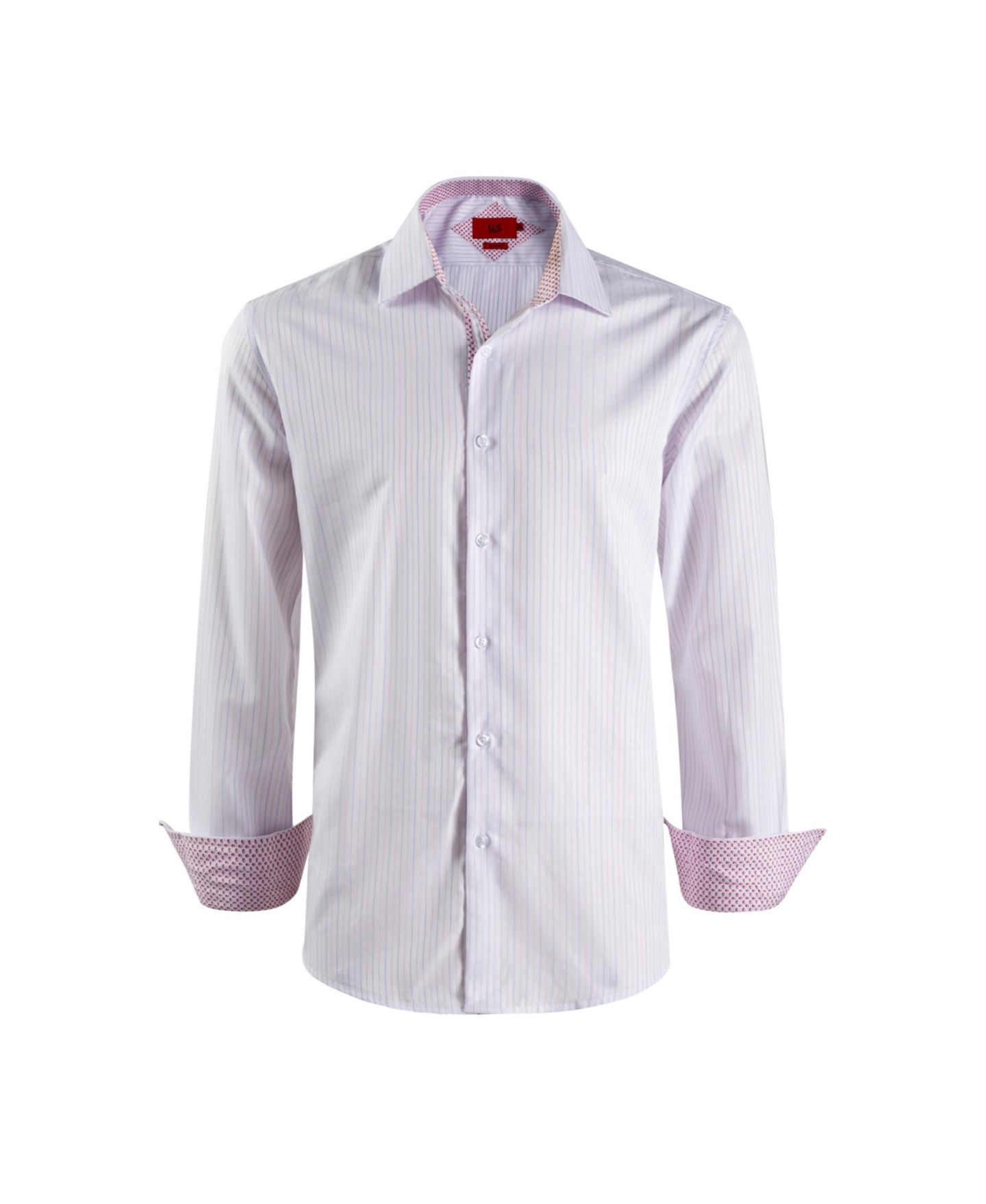 Рубашка Elie Balleh Slim Fit Striped Shirt для мальчиков, цвет: Белый — фото 2