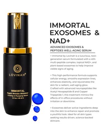 Immortal-Exosomes NAD+ Rapid Wrinkle Minimizing Serum