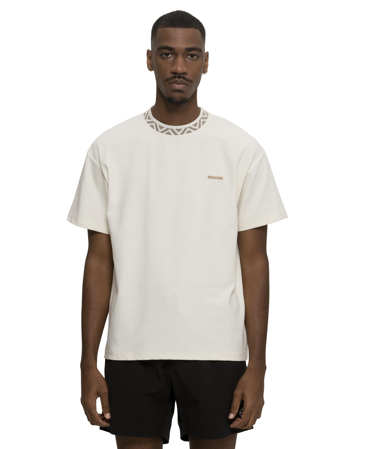 Men's Break Neck Short Sleeve T-shirt - Iron