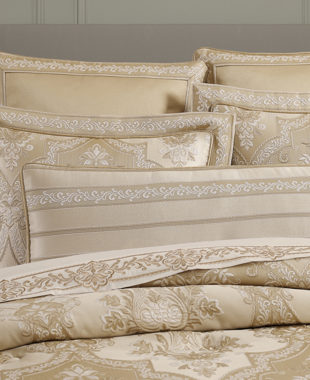 J Queen New York Sondra Bolster Decorative Pillow, 15" X 52"