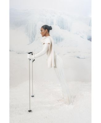 Women's Ribbed Scarf Top