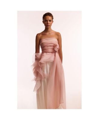 Women's Dreamy off-shoulder blouse with meringue flounces