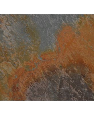 Zigzag Zen 49" High Large Modern Indoor Outdoor Decor Slate Stone Floor Fountain with Light LED Waterfall