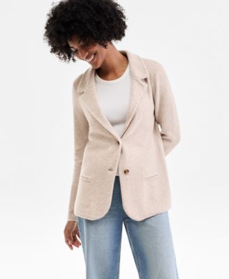 Charter Club - Cashmere Blazer, Regular & Petite