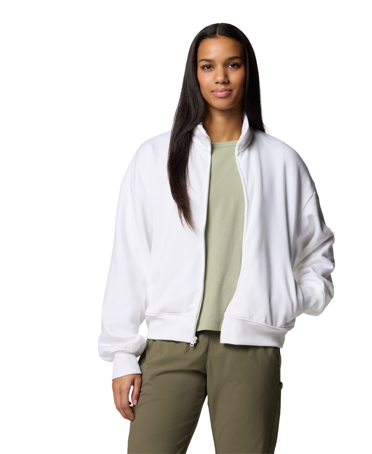 Columbia Women's Aldermore Full Zip Fleece Top In Multi