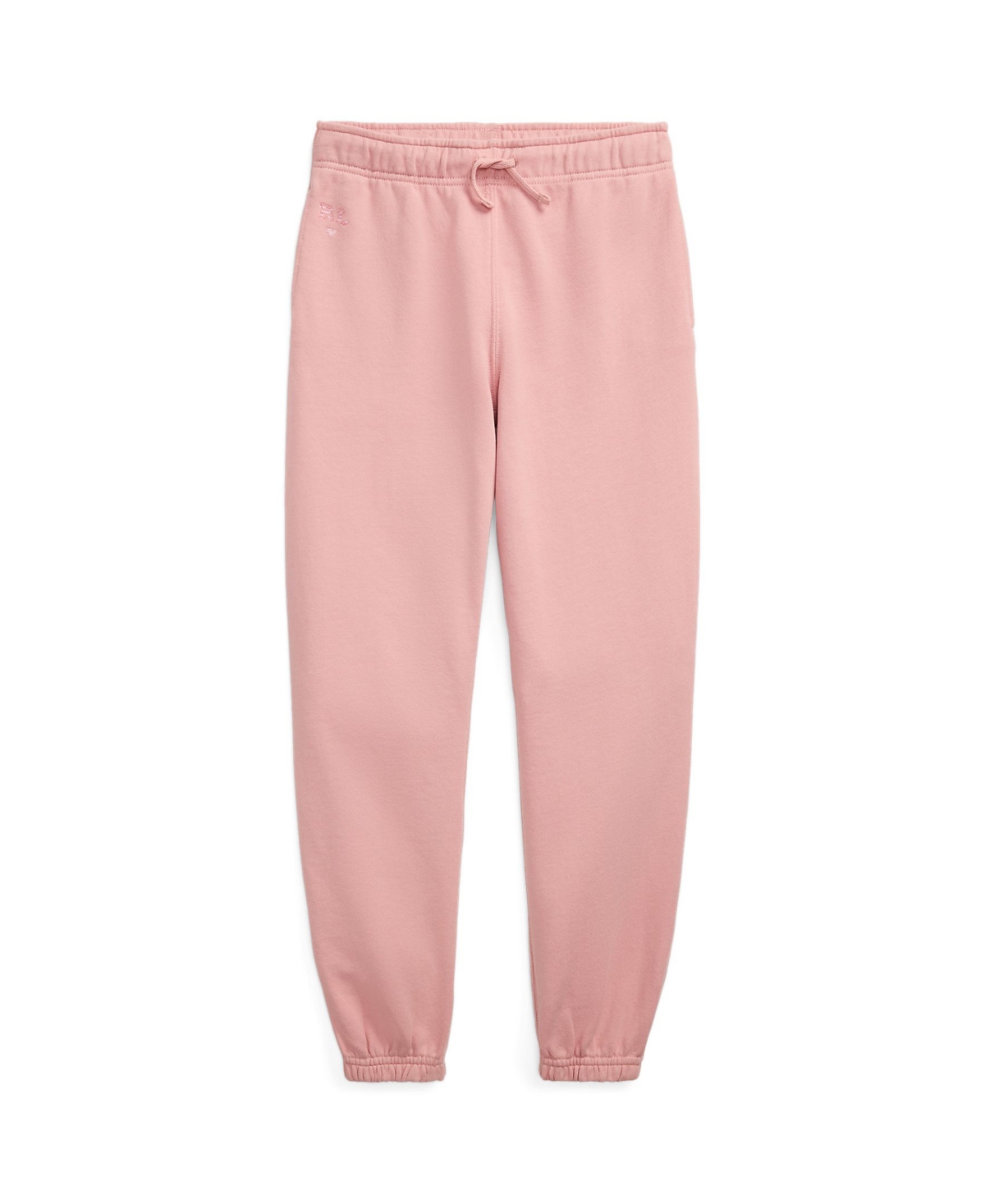 Polo Ralph Lauren Big Girls Embroidered Loopback Fleece Joggers
