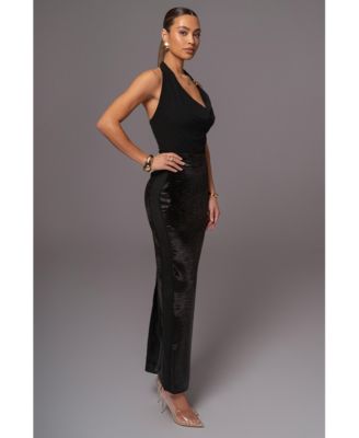 Women's Nora Satin Maxi Skirt