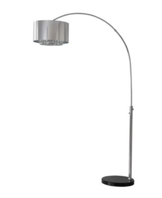 94" Metal Marilyn 1 Light Arc Floor Lamp