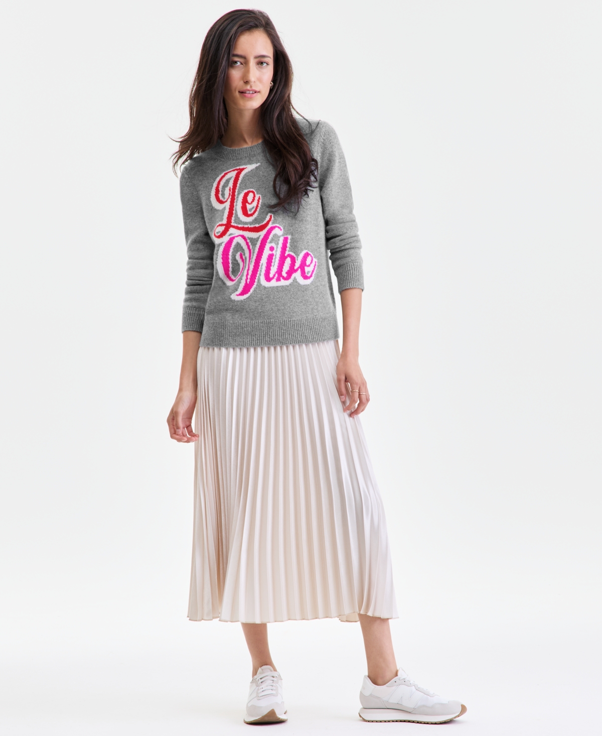Charter Club Women's 100% Cashmere Le Vibe Chunky Crewneck Sweater, Macy's Exclusive