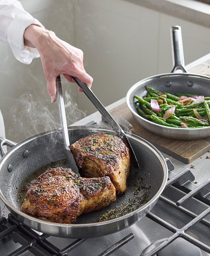 GreenPan Apex Hybrid Ceramic Nonstick 2-Pc. Frypan Set, Exclusively at Macy's - Silver