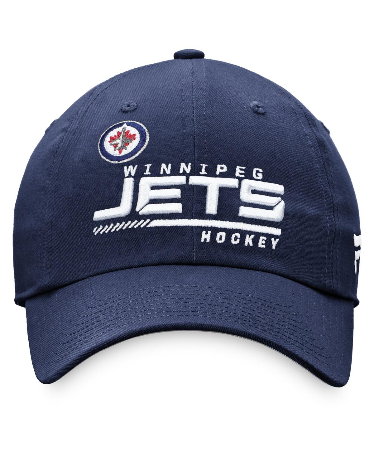 Fanatics Women's Navy Winnipeg Jets Authentic Pro Locker Room Adjustable