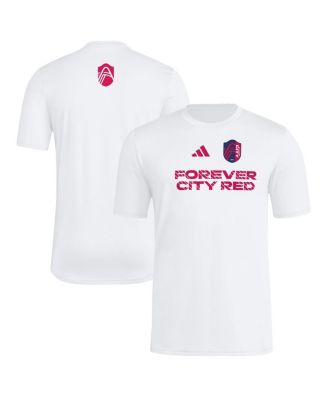 adidas - Men's White St. Louis City SC 2025 Jersey Hook AEROREADY T-Shirt