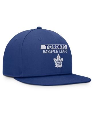 Men's Blue Toronto Maple Leaf's Authentic Pro Prime Snapback Hat