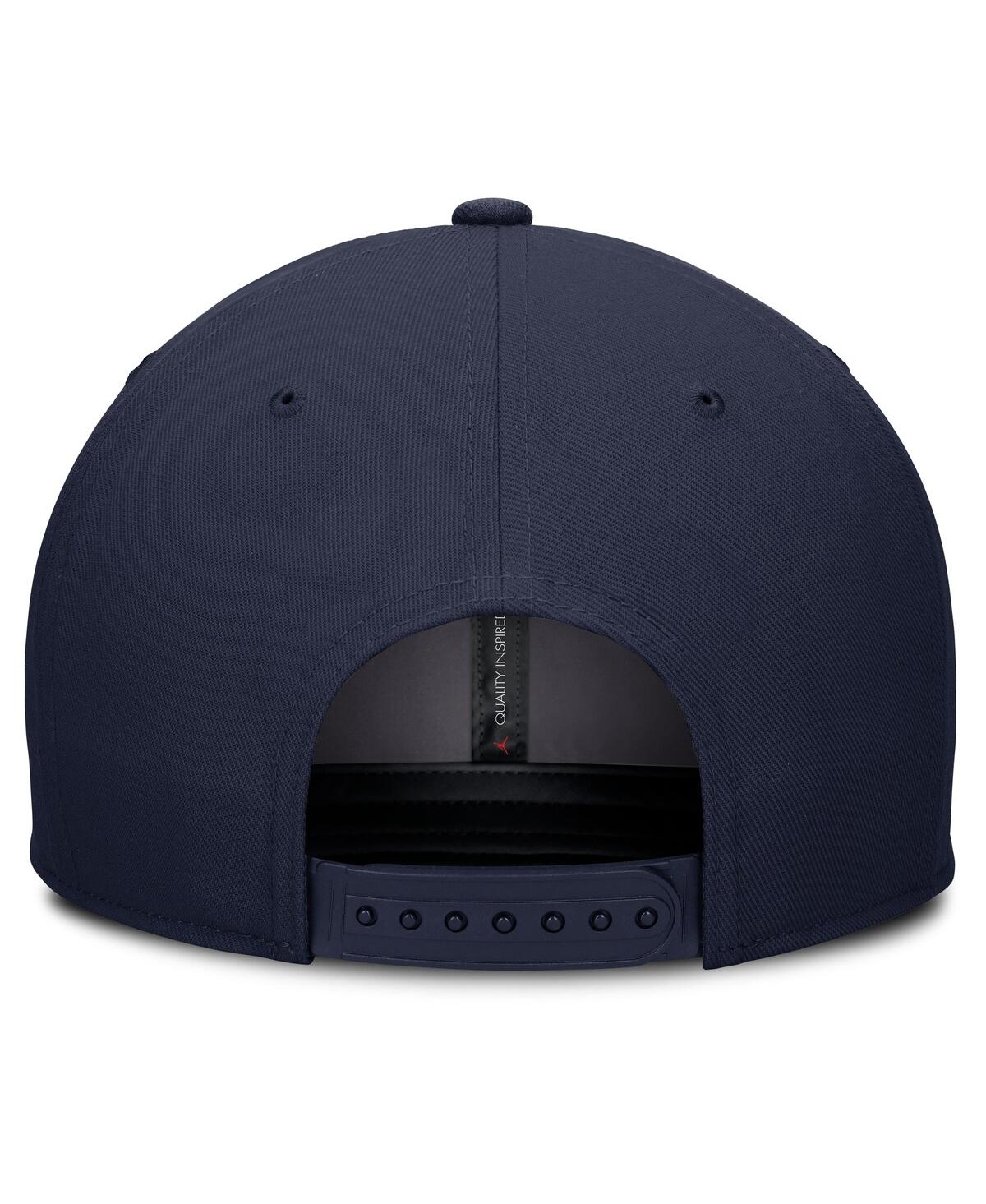 JORDAN MEN'S NAVY MICHIGAN WOLVERINES ATHLETICS PRO ADJUSTABLE HAT 