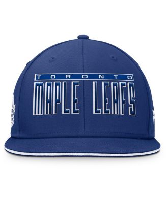 Men's Blue Toronto Maple Leaf's Fundamental Gino Stack Snapback Hat