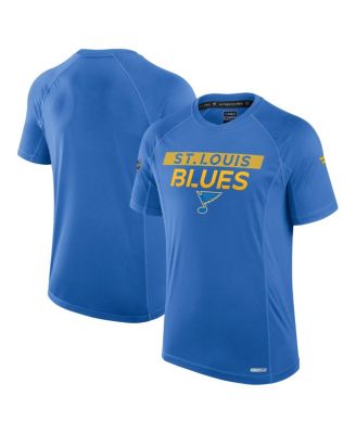 Fanatics - Men's Blue St. Louis Blues Authentic Pro Tech Raglan T-Shirt