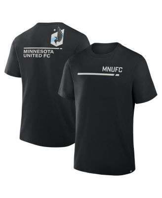 Fanatics - Men's Black Minnesota United FC Corner Kick Legacy T-Shirt