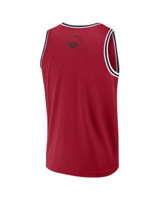 Men's Scarlet San Francisco 49ers Elements Future Ground Jersey Tank Top