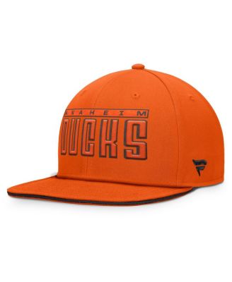 Fanatics - Men's Black Anaheim Ducks Fundamental Gino Stack Snapback Hat