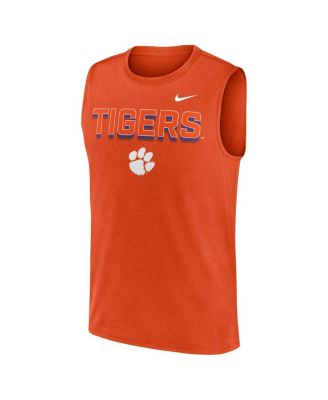 Men's Orange Clemson Tigers Primetime Tricode Legend Performance Tank Top