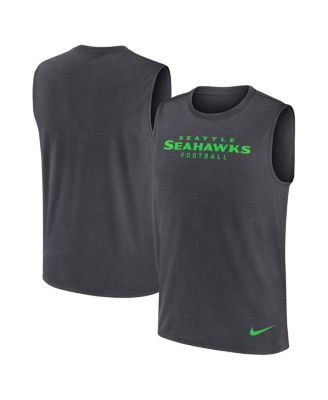 Nike - Men's Charcoal Seattle Seahawks Primetime Legend Performance Muscle Tank Top
