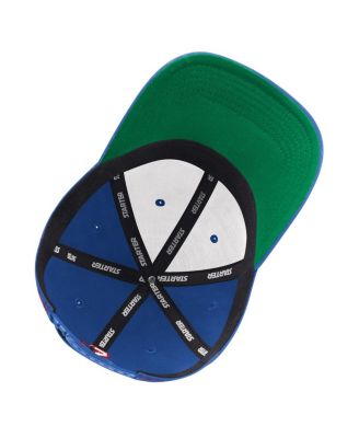 Men's Blue New York Rangers Sphere II Curved Starfit Adjustable Hat