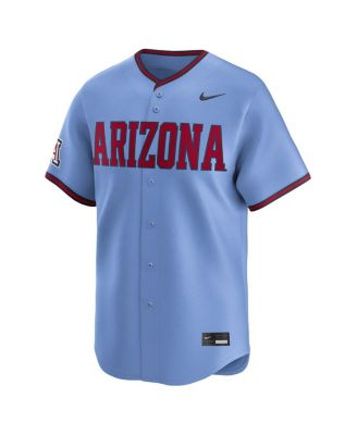 Men's Light Blue Arizona Wildcats Limited Home Wordmark Jersey